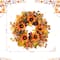 Glitzhome® 24" Fall Sunflower, Maple Leaf & Berry Wreath